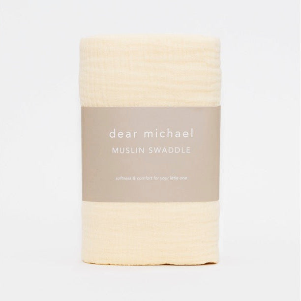 Muslin Swaddle — Buttercream