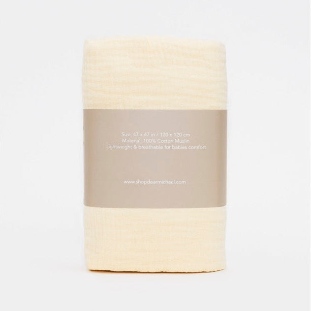 Muslin Swaddle — Buttercream