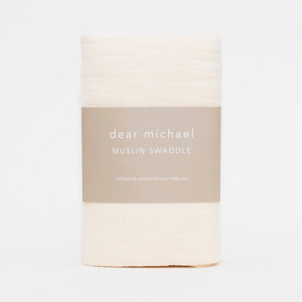 Muslin Swaddle — Ivory