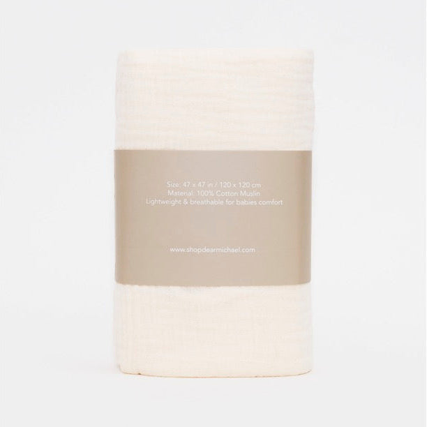 Muslin Swaddle — Ivory
