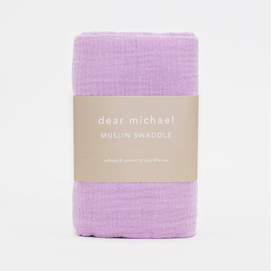Muslin Swaddle — Dusty Lavender