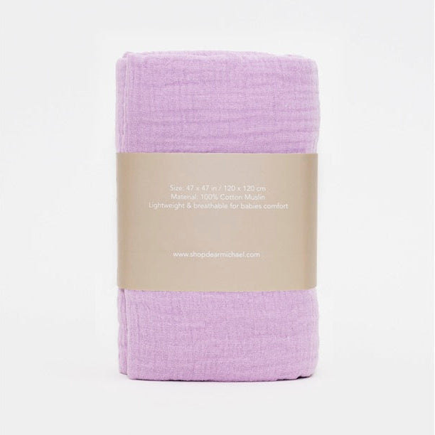 Muslin Swaddle — Dusty Lavender